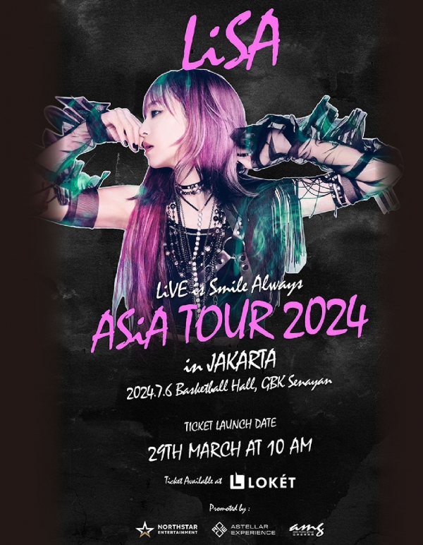 “LiSA LiVE is Smile Always ~ ASiA TOUR 2024~” 雅加达站