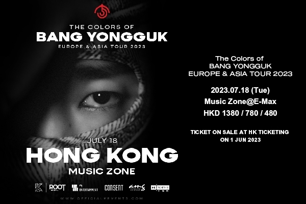 COLORS OF BANG YONGGUK EUROPE & ASIA TOUR 2023 - Hong Kong